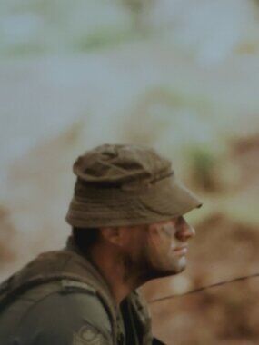CAF Army field cap olive drab 1995 by Parktown size 7 3/8"